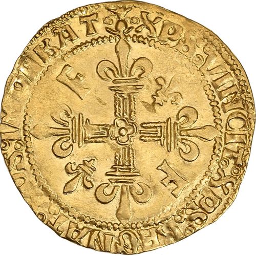 Null FRANCOIS Ier (1515-1547) Ecu d or au soleil, 5e type (21 juillet 1519). Vil&hellip;