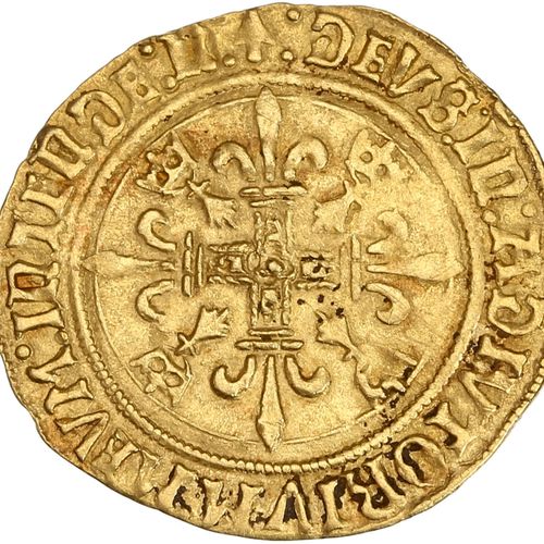 Null LOUIS XII (1498-1514) Ecu d or au porc-épic de Bretagne, 2e type. Nantes (N&hellip;
