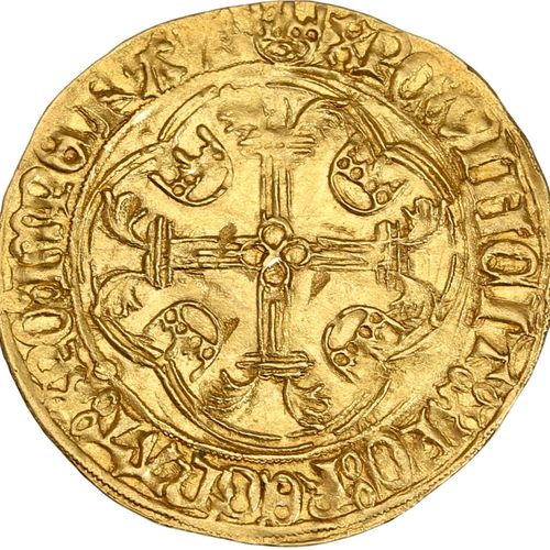 Null LOUIS XI (1461-1483) Ecu d or à la couronne (1re émission, 31 décembre 1461&hellip;