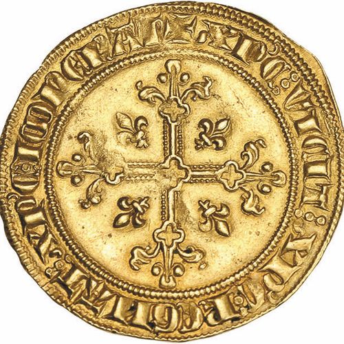 Null PHILIPPE IV, le Bel (1285-1314) Florin d or dit à la reine (1305). 4,76 g. &hellip;