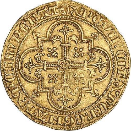 Null PHILIPPE VI de Valois (1328-1350) Parisis d or (6 septembre 1329). 7,01 g. &hellip;