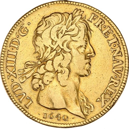 Null LOUIS XIII (1610-1643) Huit louis d or à la tête laurée. Uvre de Jean Warin&hellip;