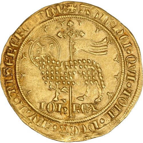 Null JEAN II, le Bon (1350-1364) Mouton d or (17 janvier 1355). 4,68 g. Agneau p&hellip;