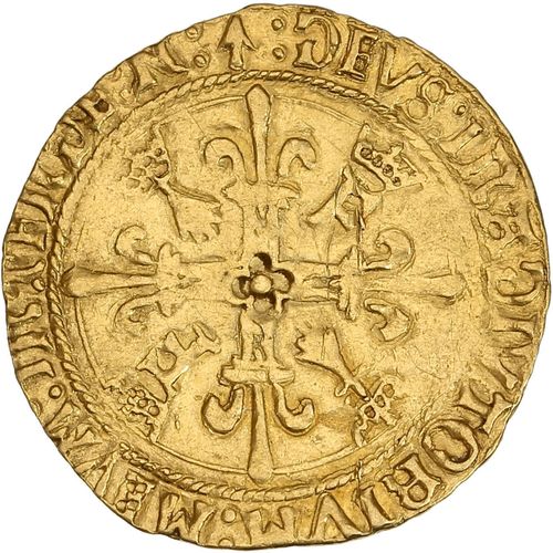 Null FRANCOIS Ier (1515-1547) Ecu d or au soleil de Bretagne, 2e type. Nantes. 3&hellip;