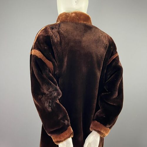 Null SPRUNG - REVILLON - Manteau de fourrure et toque en vison - Env Taille L

-&hellip;