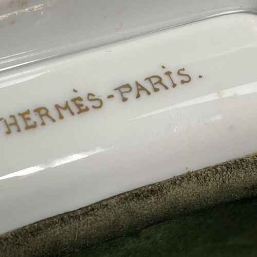 Null HERMÈS Paris - Rare empty pocket or ashtray - Insects - after a drawing by &hellip;