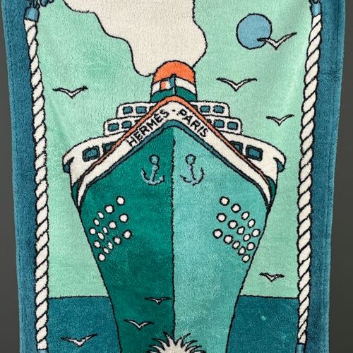 Null HERMÈS Paris - "Paquebot" Beach Towel

This model is cut from thick white t&hellip;