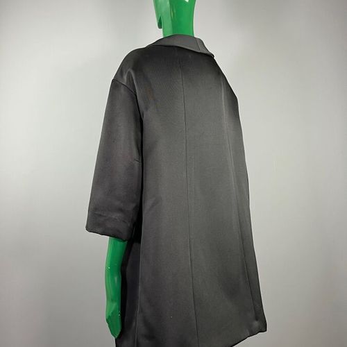 Null CHRISTIAN DIOR Boutique - circa 1959 - Yves Saint Laurent - Black silk trap&hellip;
