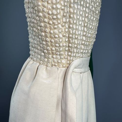 Null GIVENCHY PARIS - Haute Couture collection été 1962 - Robe cocktail en soie &hellip;