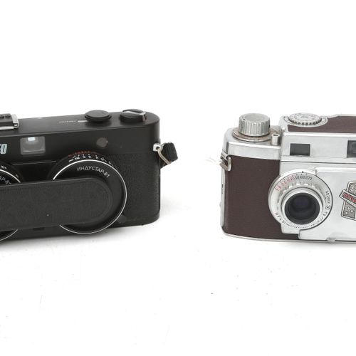 Deux appareils photo stéréo, FED Ctepeo et Revere, deuxième moitié du XXe siècle&hellip;