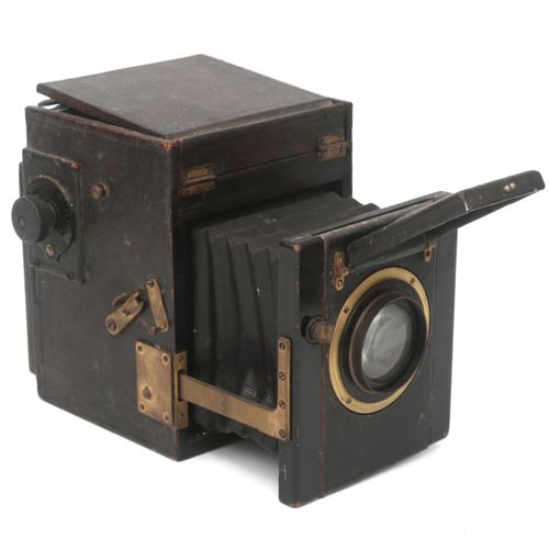 Null A bellows camera for glass plates, Thornton Pickard England, circa 1920.