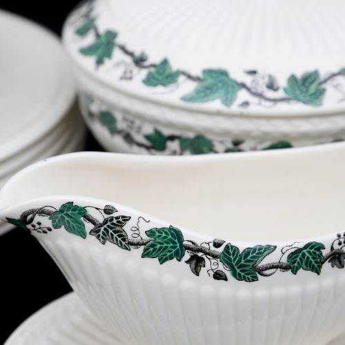 Null A six person dinnerware set featuring a sauce boat, soup plates and tureens&hellip;