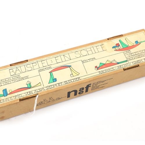 Null Un juego de construcción de barcos de la Bauhaus diseñado por Alma Siedhoff&hellip;