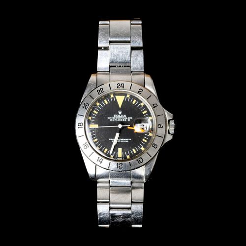 Null Een stalen Rolex explorer II MK1 steve MCqueen wijzerplaat ca. 1972. Automa&hellip;