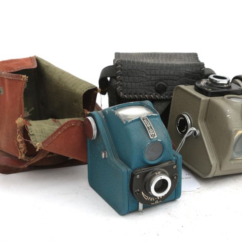 Null (6) Houghton；Ensign Ful-Vue II相机。有三个黑色的，但也有蓝色、灰色和深红色/勃艮第的。双眼相机的先驱。随之而来的是Ful&hellip;