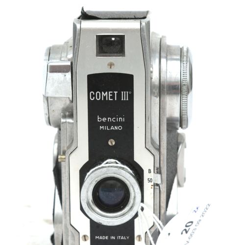 Null (2) Camera's - Bencini - Comet (III) - Photocamera's in styl of videocamera&hellip;