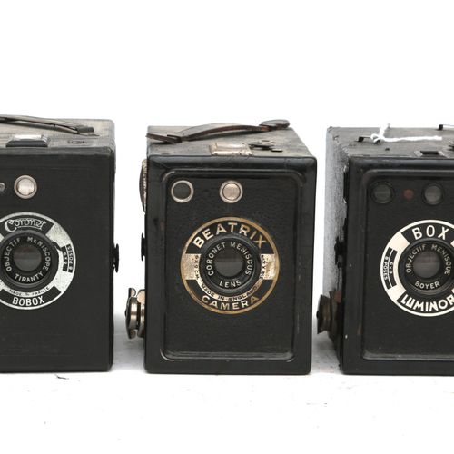 Null (9) Box camera's - Coronet - Metal box camera's. Beatrix, Spring camera, Co&hellip;