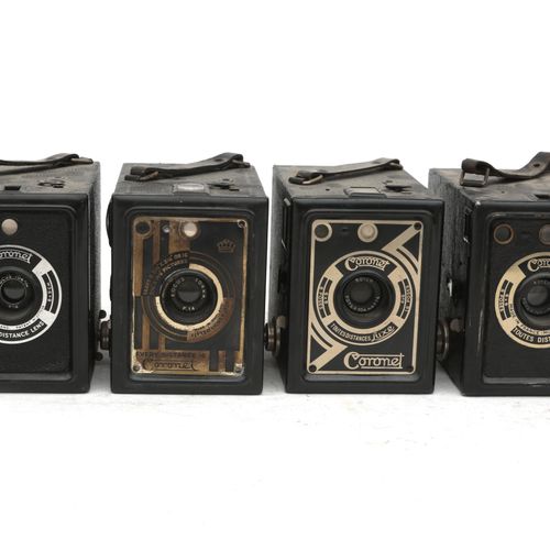 Null (8) Caméras de type "box" - Coronet - Toutes sont des versions des caméras &hellip;