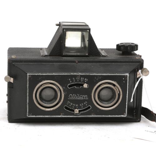 Null Eho-Altissa: Altiscop-Stereokamera, 1936-1942. 120er Film, 6x6cm Belichtung&hellip;