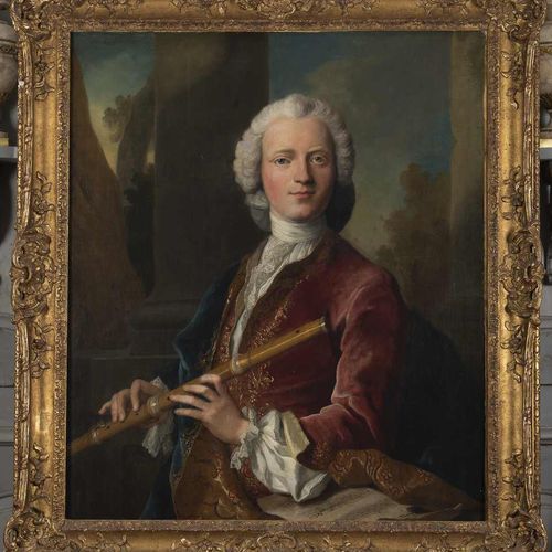 Null 305. Henri MILLOT ( actif entre 1699 et 1756), attribué à. Portrait d’homme&hellip;