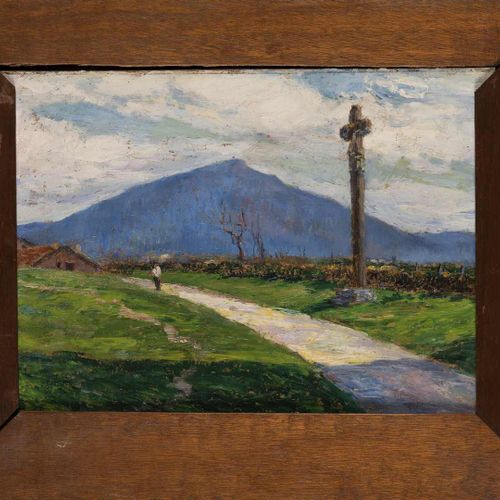 Null 6. Louis FLOUTIER (1882-1936). La Rhune, vue de la Croix de Bordagain à Cib&hellip;