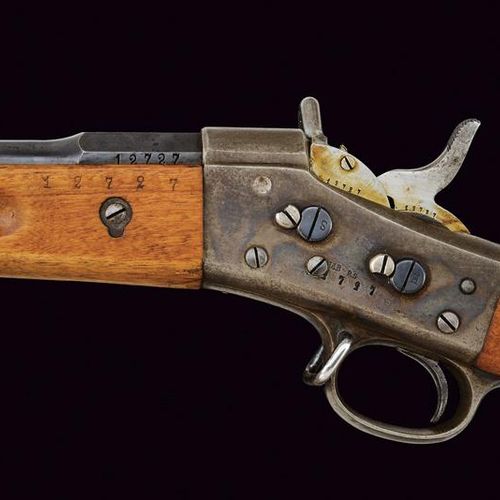 A Remington Rolling Block type breech loading rifle dating: 1872 provenance: Swe&hellip;
