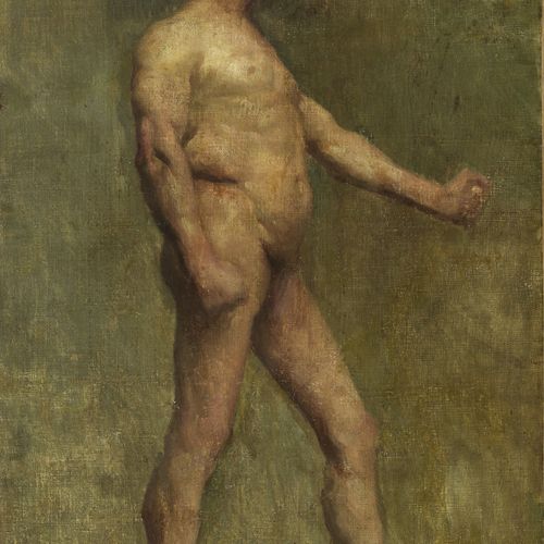 Paul CEZANNE (1839 1906) NU ACADEMIQUE, Circa 1860 (?) Huile sur toile 83 × 55 c&hellip;