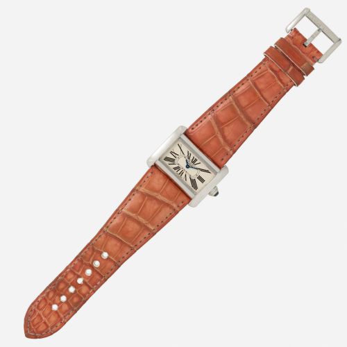 Cartier Montre-bracelet Cartier 'Tank Divan' en acier inoxydable, Ref. 2599 Avec&hellip;