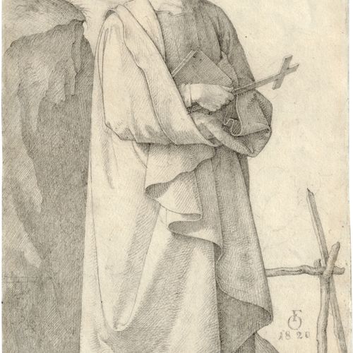 Overbeck, Friedrich St. Philip Neri.


Pencil on wove paper. 13,6 x 8,8 cm. Mono&hellip;