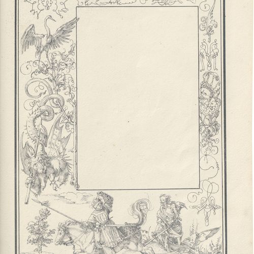 Strixner, Johann Nepomuk Dibujos a mano mitológicos cristianos de Alberto Durero&hellip;