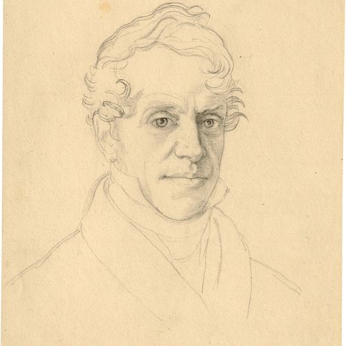 Schnorr von Carolsfeld, Julius Portrait du compositeur Sigismund Ritter von Neuk&hellip;