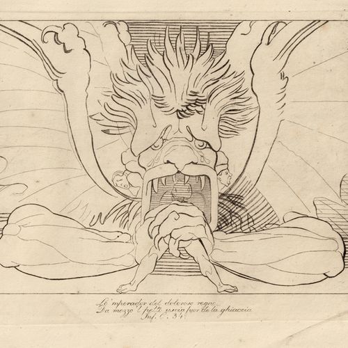 Flaxman, John 后。但丁的《地狱》。


约翰-埃尔德曼-胡默尔（1769年卡塞尔-1852年柏林）的38幅轮廓蚀刻画，全部装订在当时的小册子中（损&hellip;