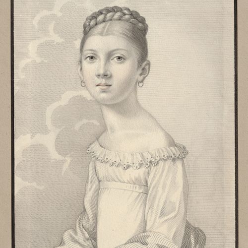 Peroux, Joseph Nicolaus Portrait of Eleonore Freifrau von Welden née Freiin von &hellip;