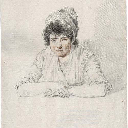 Kobell, Wilhelm von Portrait d'une femme assise à une table.



Craie rouge et n&hellip;