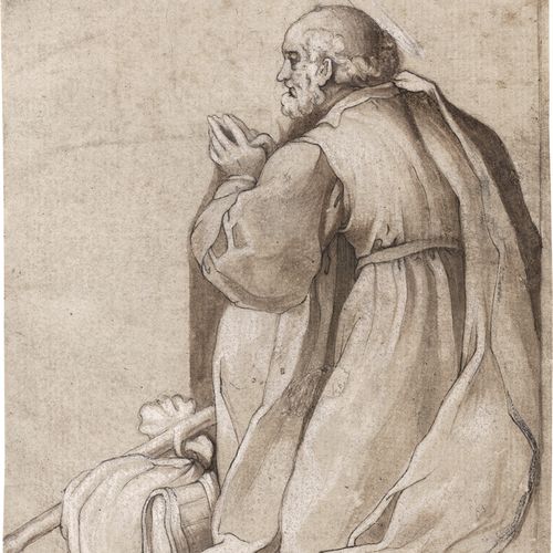 Trotti, Giovanni Battista San Giuseppe in adorazione.



Disegno a penna e inchi&hellip;