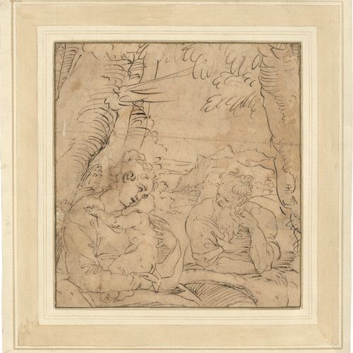 Italienisch 16e siècle Calme en fuite.



Plume en brun, anciennement posée sur &hellip;