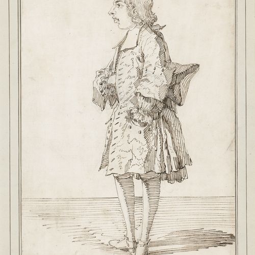 Ghezzi, Pier Leone Monsieur L'Abbé de Monte Santo with a tricorn under his arm.
&hellip;