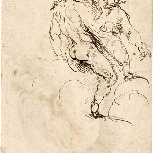 Passarotti, Bartolomeo Tête de Diane vers la droite. 



Plume en brun, au verso&hellip;