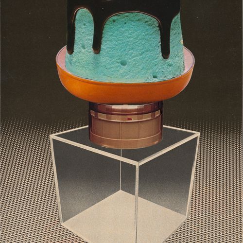 Herrfurth, Karl-Heinz Cupcakes.

Photo collage on printed cardboard. 35 x 24 cm.&hellip;