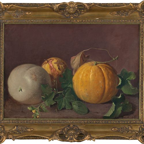 Ujházy, Ferenc Melons.

Oil on canvas. 40 x 56,5 cm. Signed at the bottom edge "&hellip;
