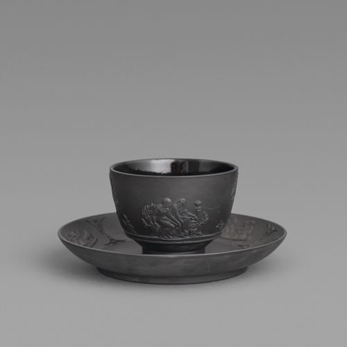 Wedgwood Black Basalt Wedgwood coffeepot and saucer.

Black basalt. On the wall &hellip;