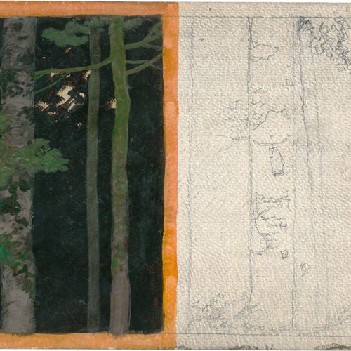Rothaug, Alexander Paesaggio forestale / Foresta scura

2 disegni, recto/verso. &hellip;