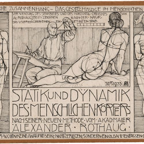 Rothaug, Alexander Statik und Dynamik des menschlichen Körpers

9 Photogravuren &hellip;
