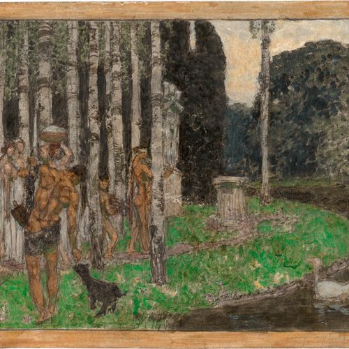 Rothaug, Alexander Centaure et naïades / Procession dans la forêt

2 dessins, re&hellip;