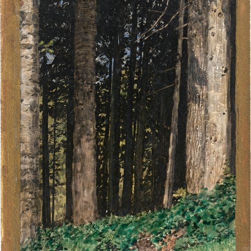 Rothaug, Alexander Paysage forestier / Forêt sombre

2 dessins, recto/verso. Tem&hellip;