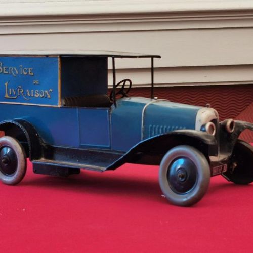 Null CITROËN TOY, seltener "Service de livraison" Transporter Typ B2. Blaue Farb&hellip;