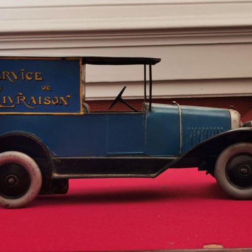 Null CITROËN TOY, rare "Service de livraison" van type B2. Blue color. License p&hellip;