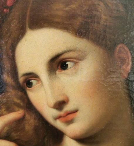 Null École du XVIIIe, d'après Tiziano VECELLIO dit TITIEN (1490-1576) La femme a&hellip;