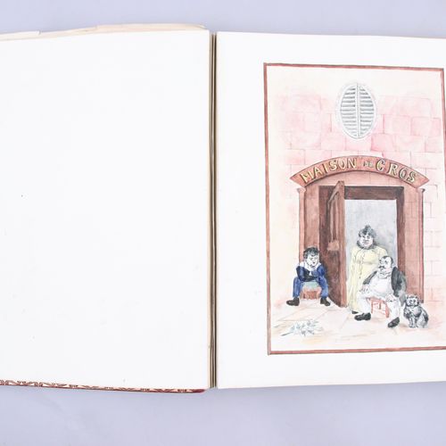 Null GUY LANGLOIS de RUBERCY (1879–1954) Album, comprenant 151 dessins paysages,&hellip;