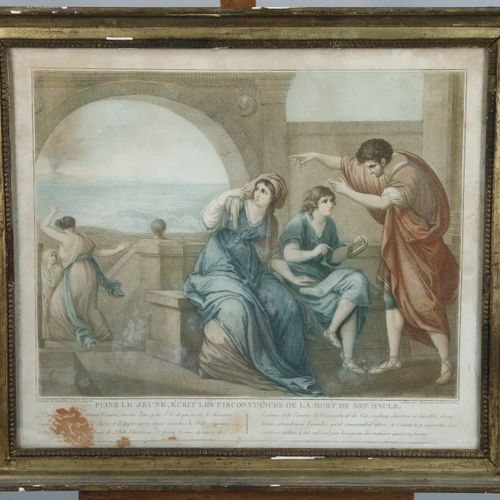 Null D'APRÈS ANGELICA KAUFFMANN (1740-1807) Pline le jeune et sa mère à Misenum &hellip;